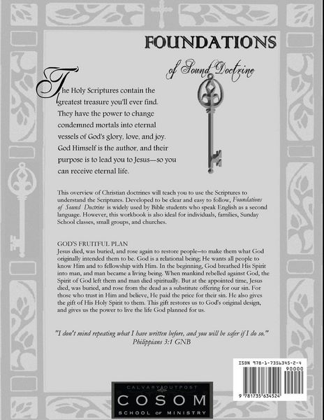 Produktbild: Foundations of Sound Doctrine