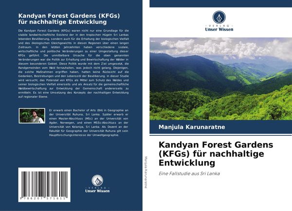 Produktbild: Kandyan Forest Gardens (KFGs) f&uuml;r nachhaltige Entwicklung