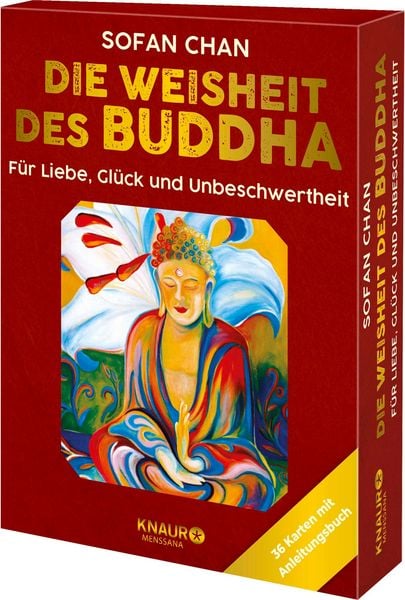 Produktbild: Die Weisheit des Buddha f&uuml;r Liebe, Gl&uuml;ck und Unbeschwertheit