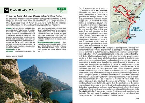Produktbild: ROTHER Guide de randonn&eacute;es Sardaigne. 72 itin&eacute;raires - Les plus belles randonn&eacute;es entre mer et montagne