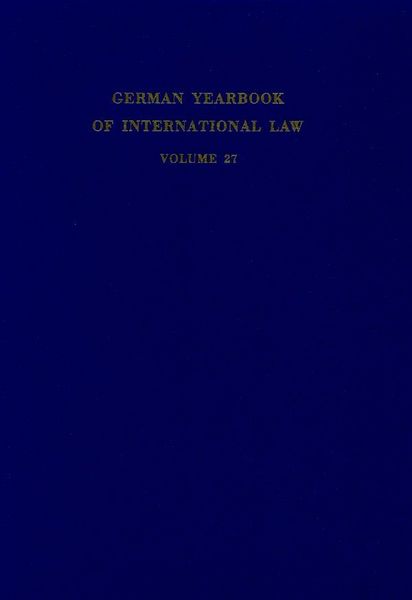 Produktbild: German Yearbook of International Law - Jahrbuch f&uuml;r Internationales Recht.