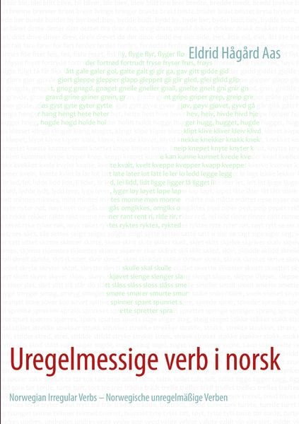 Produktbild: Uregelmessige verb i norsk