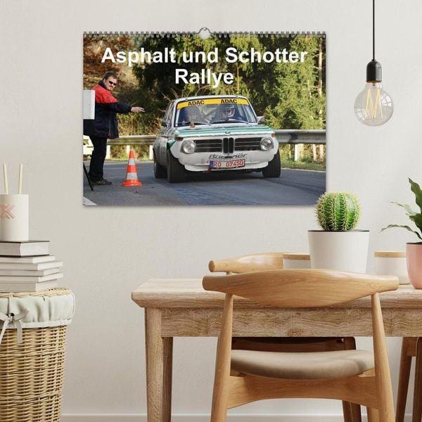 Produktbild: Asphalt und Schotter Rallye (Wandkalender 2026 DIN A3 quer), CALVENDO Monatskalender