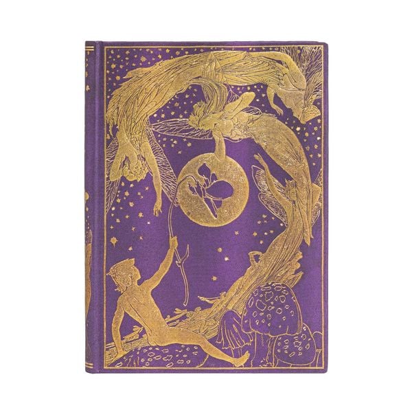 Produktbild: Hardcover Notizbuch Violet Fairy, Midi, Liniert