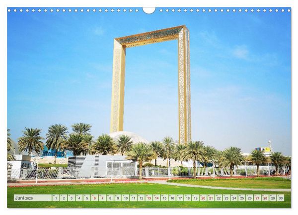 Produktbild: Orient - Manama, Abu Dhabi, Dubai, Maskat (Wandkalender 2026 DIN A3 quer), CALVENDO Monatskalender