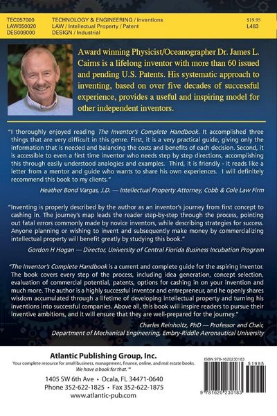 Produktbild: The Inventor's Complete Handbook How to Develop, Patent, and Commercialize Your Ideas