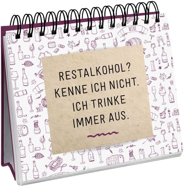Produktbild: Man muss auch mal Wein sagen k&ouml;nnen.