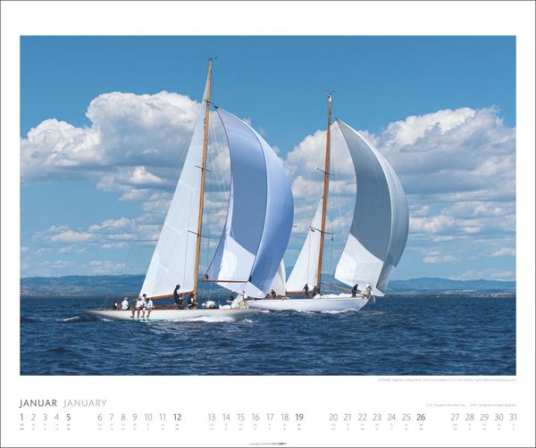 'Sailing Kalender 2025' 'Wandkalender'