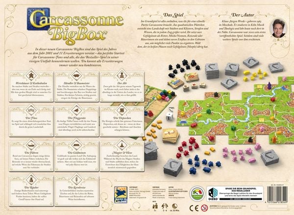 Produktbild: Carcassonne BigBox (Spiel)