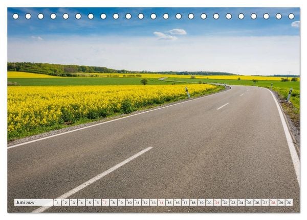 Produktbild: Willkommen im Burgenlandkreis (Tischkalender 2026 DIN A5 quer), CALVENDO Monatskalender