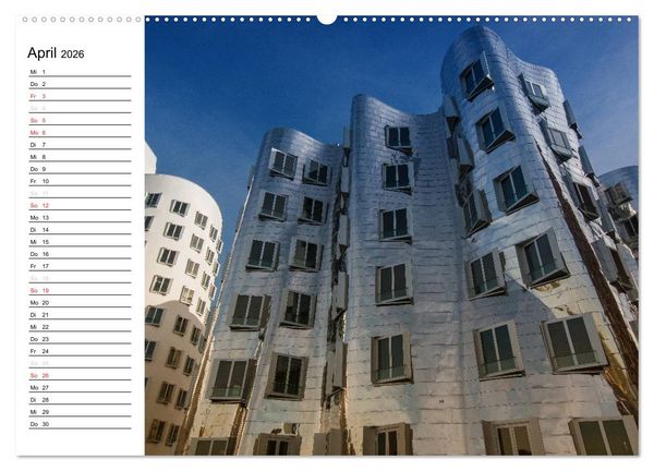 Produktbild: D&uuml;sseldorf - Impressionen (hochwertiger Premium Wandkalender 2026 DIN A2 quer), Kunstdruck in Hochglanz