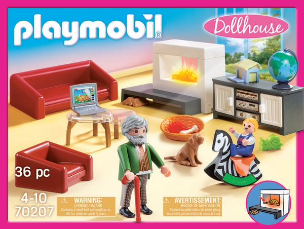 Produktbild: PLAYMOBIL&reg; 70207 Gem&uuml;tliches Wohnzimmer