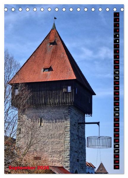 Produktbild: Unterwegs in Konstanz (Tischkalender 2026 DIN A5 hoch), CALVENDO Monatskalender