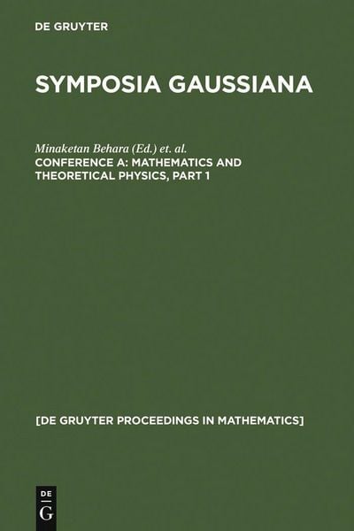 Produktbild: Mathematics and Theoretical Physics