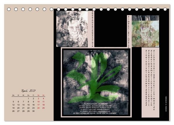 Produktbild: Beethoven - Pastorale im Aufbruch (Tischkalender 2027 DIN A5 quer), CALVENDO Monatskalender