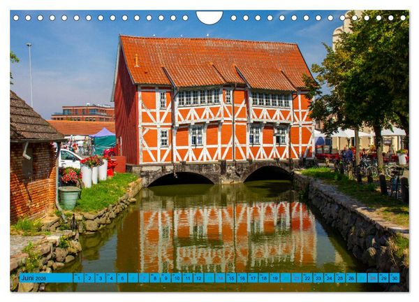Produktbild: Hansestadt Wismar - Sehnsuchtsort (Wandkalender 2026 DIN A4 quer), CALVENDO Monatskalender