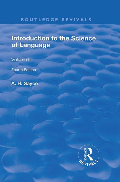 Produktbild: Introduction to the Science of Language