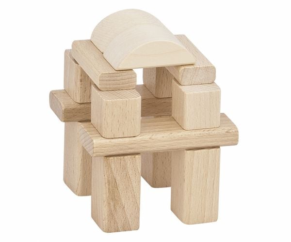 Produktbild: Eichhorn Natur Holzbausteine