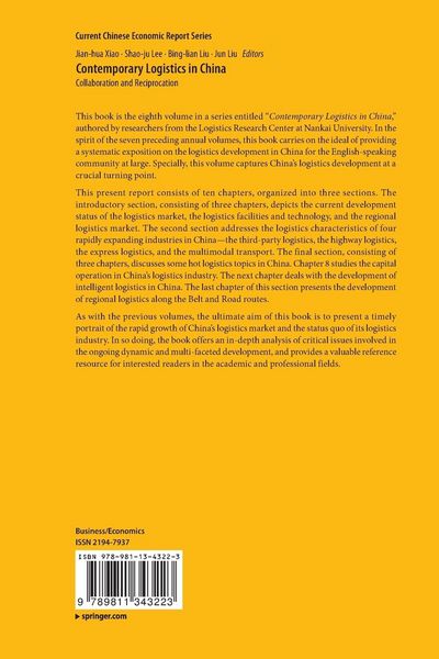 Produktbild: Contemporary Logistics in China