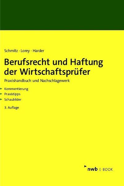 Produktbild: Berufsrecht und Haftung der Wirtschaftspr&uuml;fer