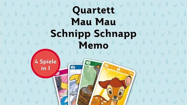Produktbild: Display Disney Classics- Quartett 4 in 1