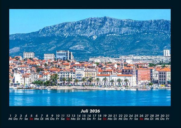Produktbild: Kroatien 2026 Fotokalender DIN A4
