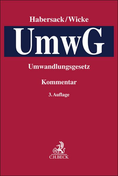 Produktbild: Umwandlungsgesetz. UmwG