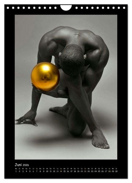 Produktbild: Golden Ball - M&auml;nner Akte (Wandkalender 2026 DIN A4 hoch), CALVENDO Monatskalender