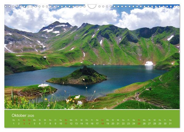 Produktbild: Wo das Allg&auml;u am sch&ouml;nsten ist (Wandkalender 2026 DIN A3 quer), CALVENDO Monatskalender