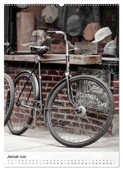 Produktbild: Fahrrad Alltag (Wandkalender 2026 DIN A2 hoch), CALVENDO Monatskalender
