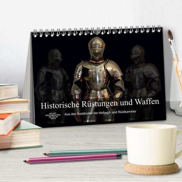 Produktbild: Historische R&uuml;stungen und Waffen (Tischkalender 2027 DIN A5 quer), CALVENDO Monatskalender