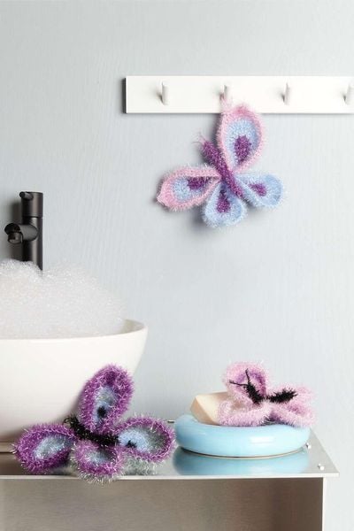 Produktbild: H&auml;kelset Bubble "Schmetterling"