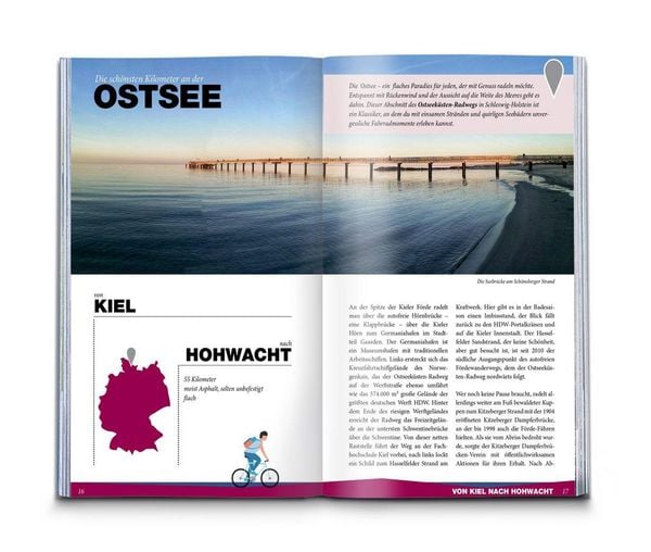 Produktbild: Die 1000 sch&ouml;nsten Fahrradkilometer am Wasser