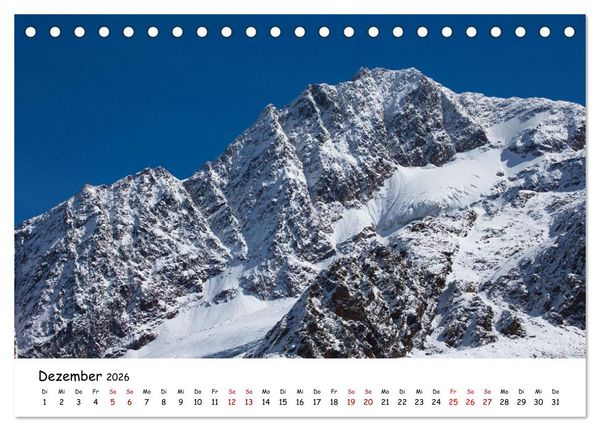 Produktbild: Zwischen Gipfeln und Geschichte - Der Vinschgau in Bildern (Tischkalender 2026 DIN A5 quer), CALVENDO Monatskalender
