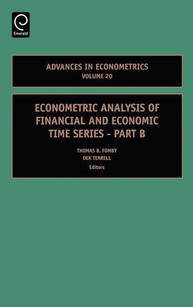 Produktbild: Econometric Analysis of Financial and Economic Time Series