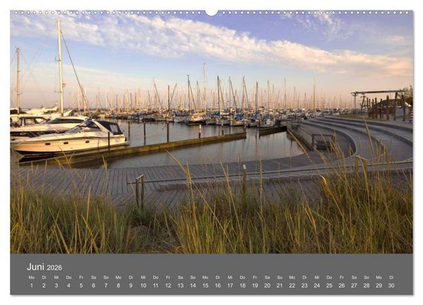 Produktbild: Gr&ouml;mitz - Ein Jahr Urlaub (hochwertiger Premium Wandkalender 2026 DIN A2 quer), Kunstdruck in Hochglanz