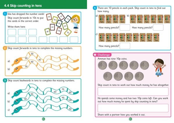 Produktbild: Primary Maths for Scotland 1a Practice Workbook 1