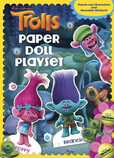 Produktbild: Trolls Paper Doll Playset