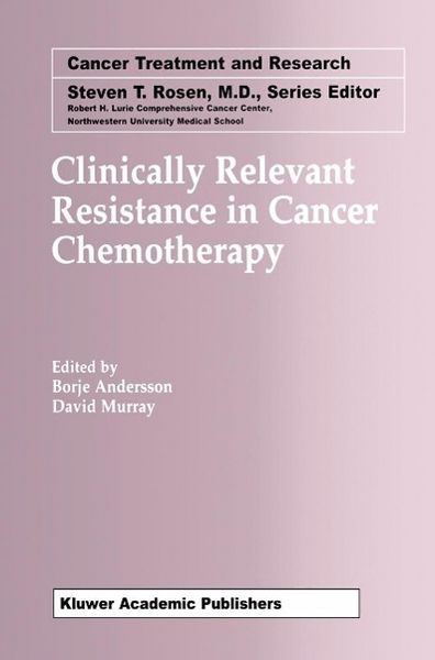 Produktbild: Clinically Relevant Resistance in Cancer Chemotherapy