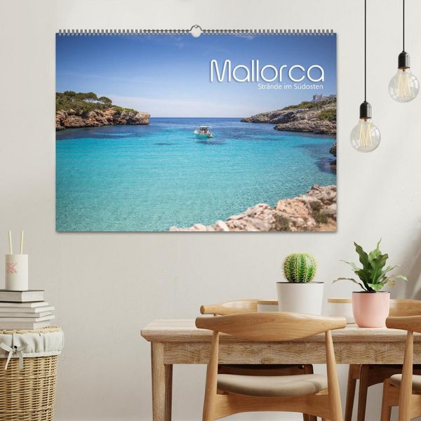 Produktbild: Mallorca - Str&auml;nde im S&uuml;dosten (Wandkalender 2026 DIN A2 quer), CALVENDO Monatskalender