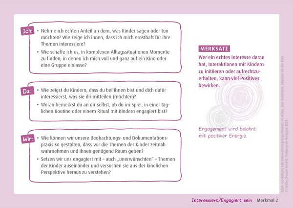 Produktbild: GInA. Das Kartenset: Impulse f&uuml;r die Kita