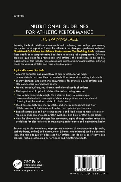 Produktbild: Nutritional Guidelines for Athletic Performance