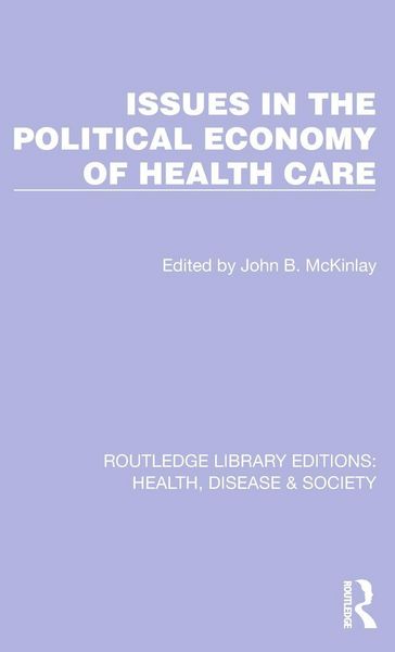 Produktbild: Issues in the Political Economy of Health Care