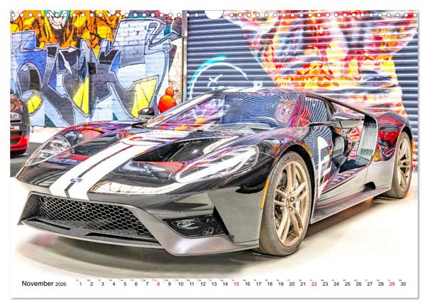 Produktbild: Nationales Auto Museum, Faszination auf R&auml;dern (Wandkalender 2026 DIN A3 quer), CALVENDO Monatskalender