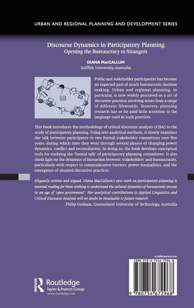 Produktbild: Discourse Dynamics in Participatory Planning