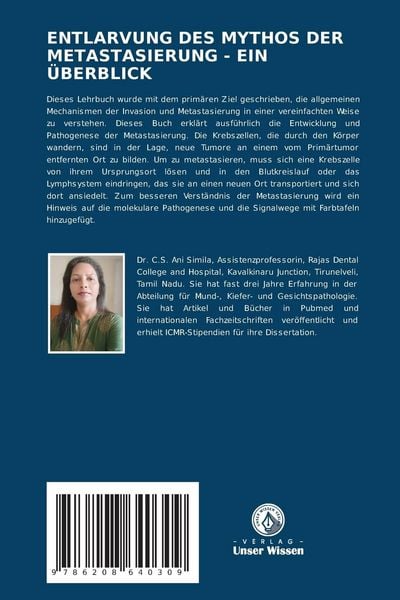 Produktbild: Entlarvung des Mythos der Metastasierung - ein &Uuml;berblick