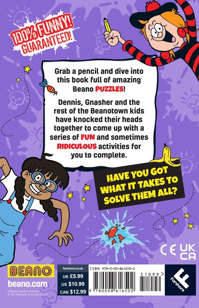 Produktbild: Beano Pocket Puzzles