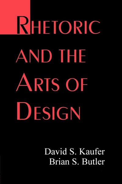 Produktbild: Rhetoric and the Arts of Design