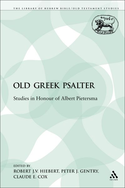 Produktbild: The Old Greek Psalter