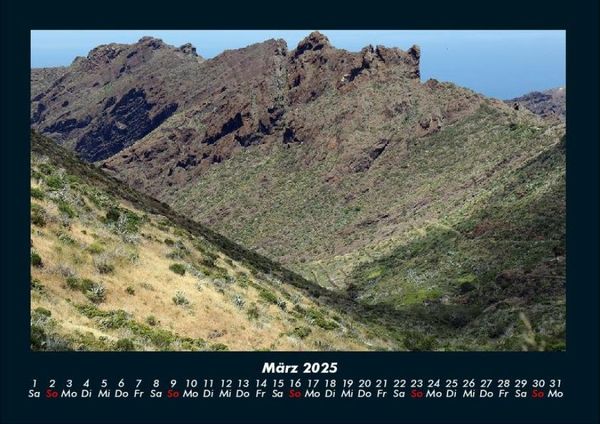 Produktbild: Landschaftskalender 2025 Fotokalender DIN A4